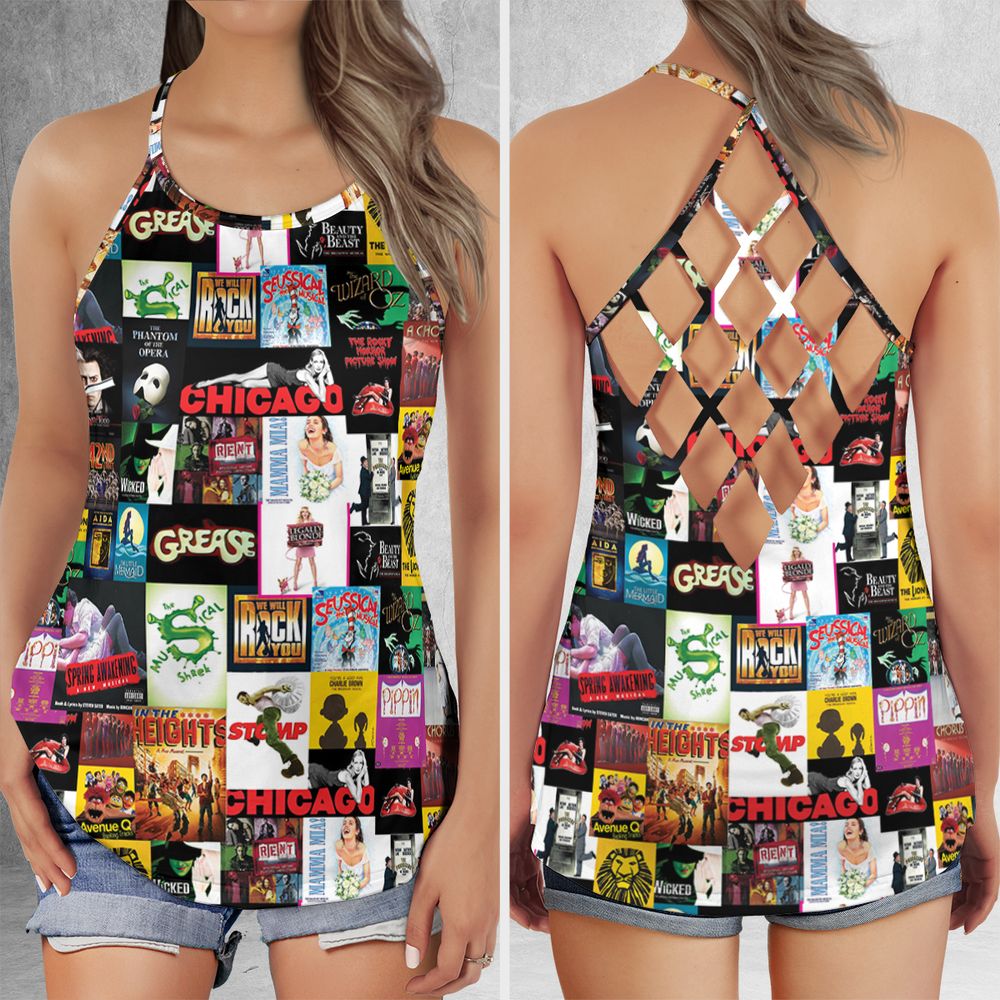 Criss Cross Tank Top - RYA684YZ -  - 1