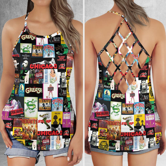 Criss Cross Tank Top - RYA684YZ -  - 1