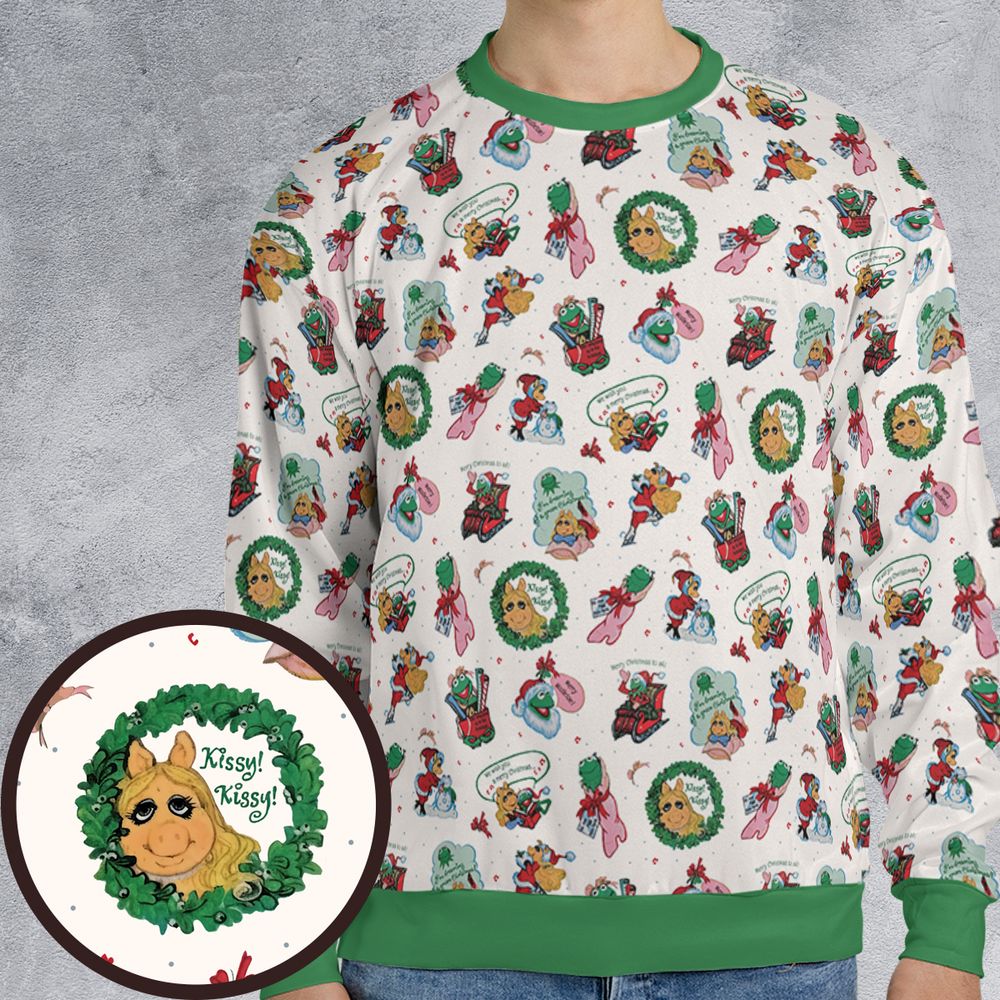 All-over Print Sweatshirt - FJ8YGCHU -  - 1