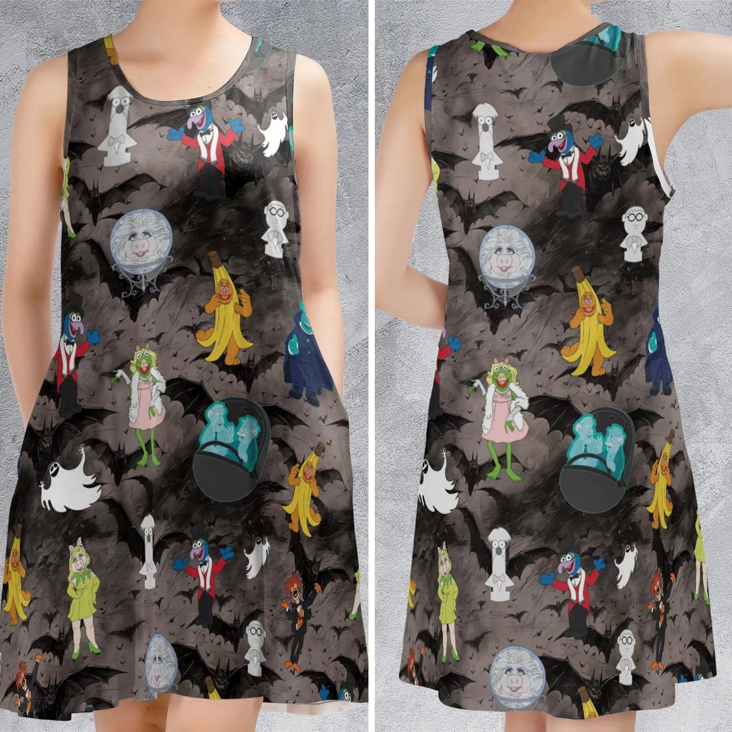 Sleeveless Dress - T3AV4YCF