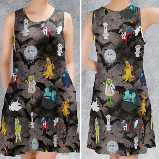 Sleeveless Dress - T3AV4YCF