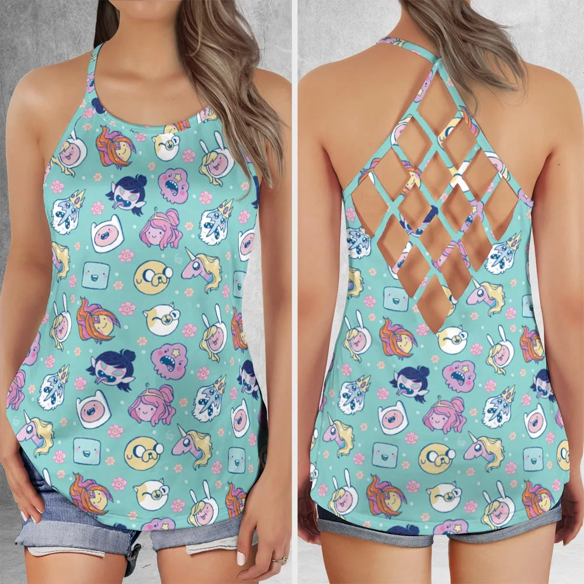 Criss Cross Tank Top - H36EA768