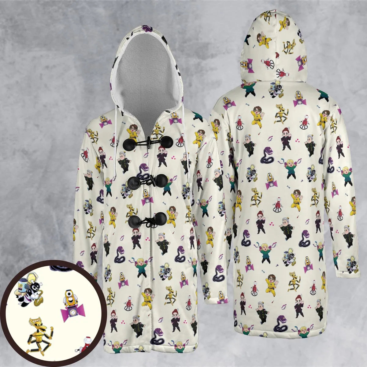 Hooded Cloak Coat - 95AZJX4K