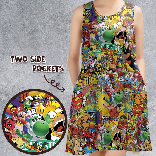 Sleeveless Dress - WKDQP7TJ -  - 1