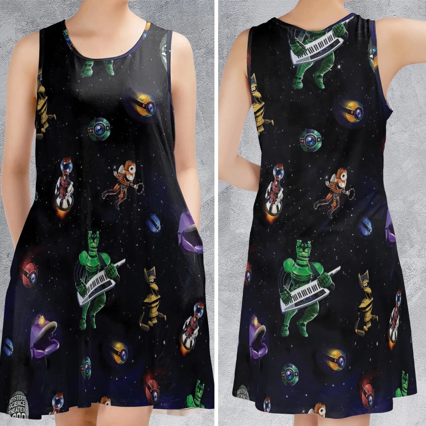 Sleeveless Dress - HTY3EKZN
