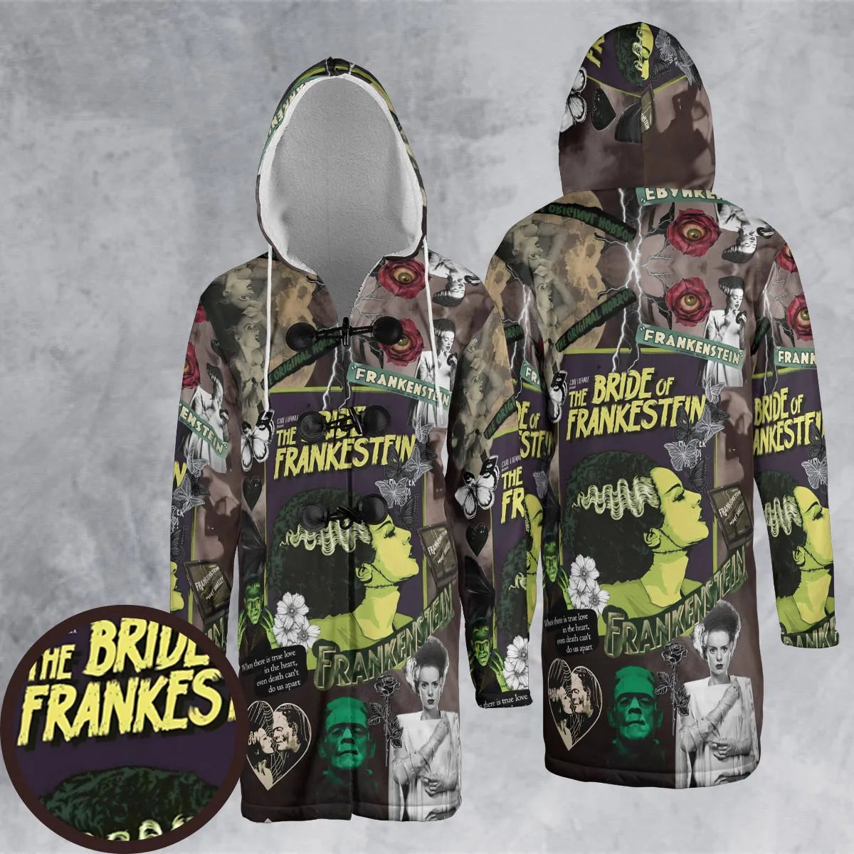 Hooded Cloak Coat - BLFZ2MDC