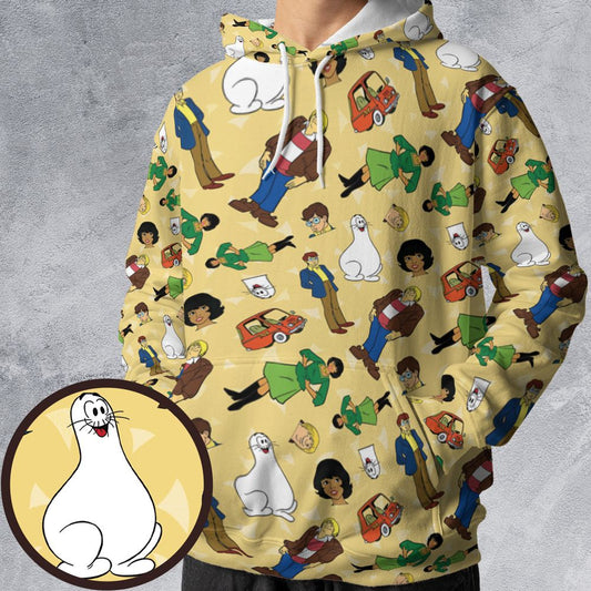 All-over Print Hoodie - G3G9H4G9 -  - 1