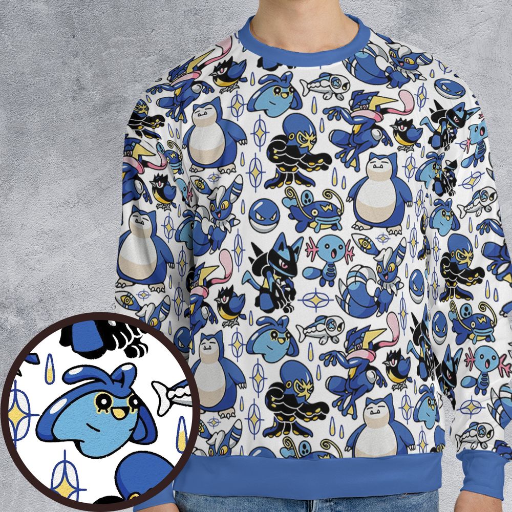 All-over Print Sweatshirt - HHQK9Z5J -  - 1