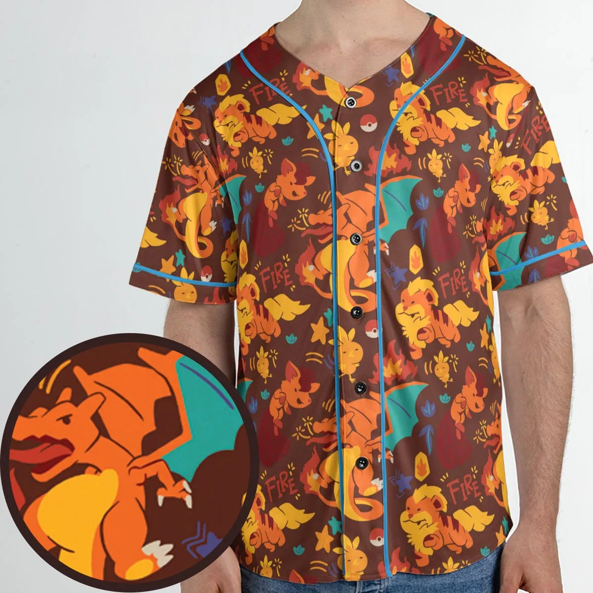 Unisex Baseball Jersey - UT89Y589