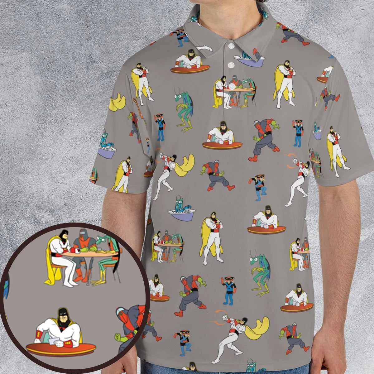 AOP Men/Women Polo Shirt - L7XYJKRX