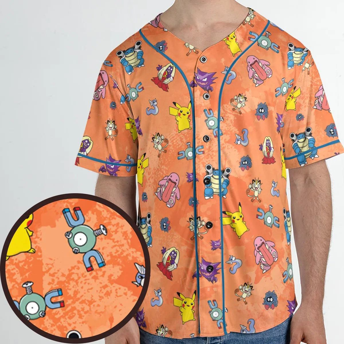 Unisex Baseball Jersey - XH5TD5UV