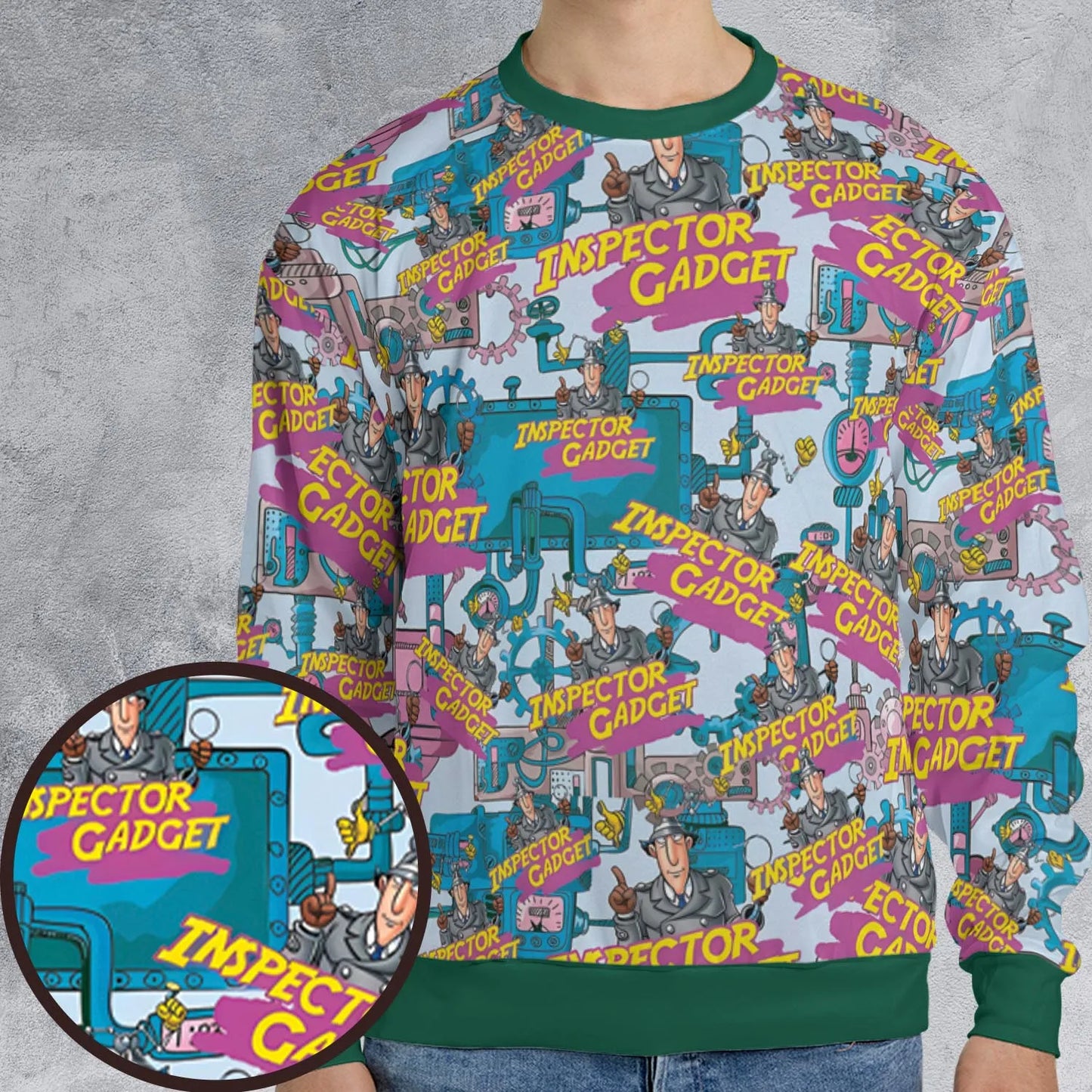 All-over Print Sweatshirt - 6XCNXMZY