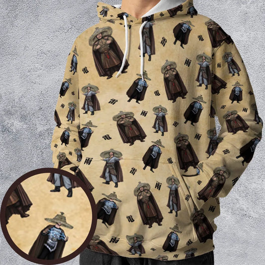 All-over Print Hoodie - YREBX1FC