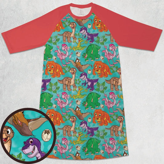 3/4 Sleeve Raglan Dress - 2SPXA66V