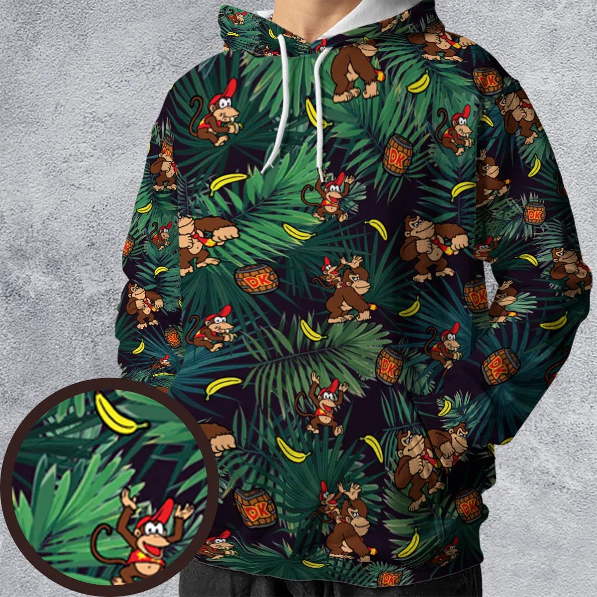 All-over Print Hoodie - X7Y2Z2JS