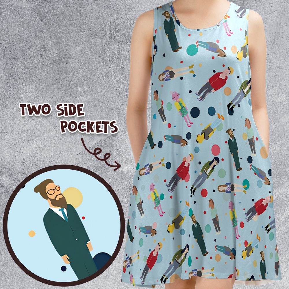 Sleeveless Dress - XL96YDP2 -  - 1