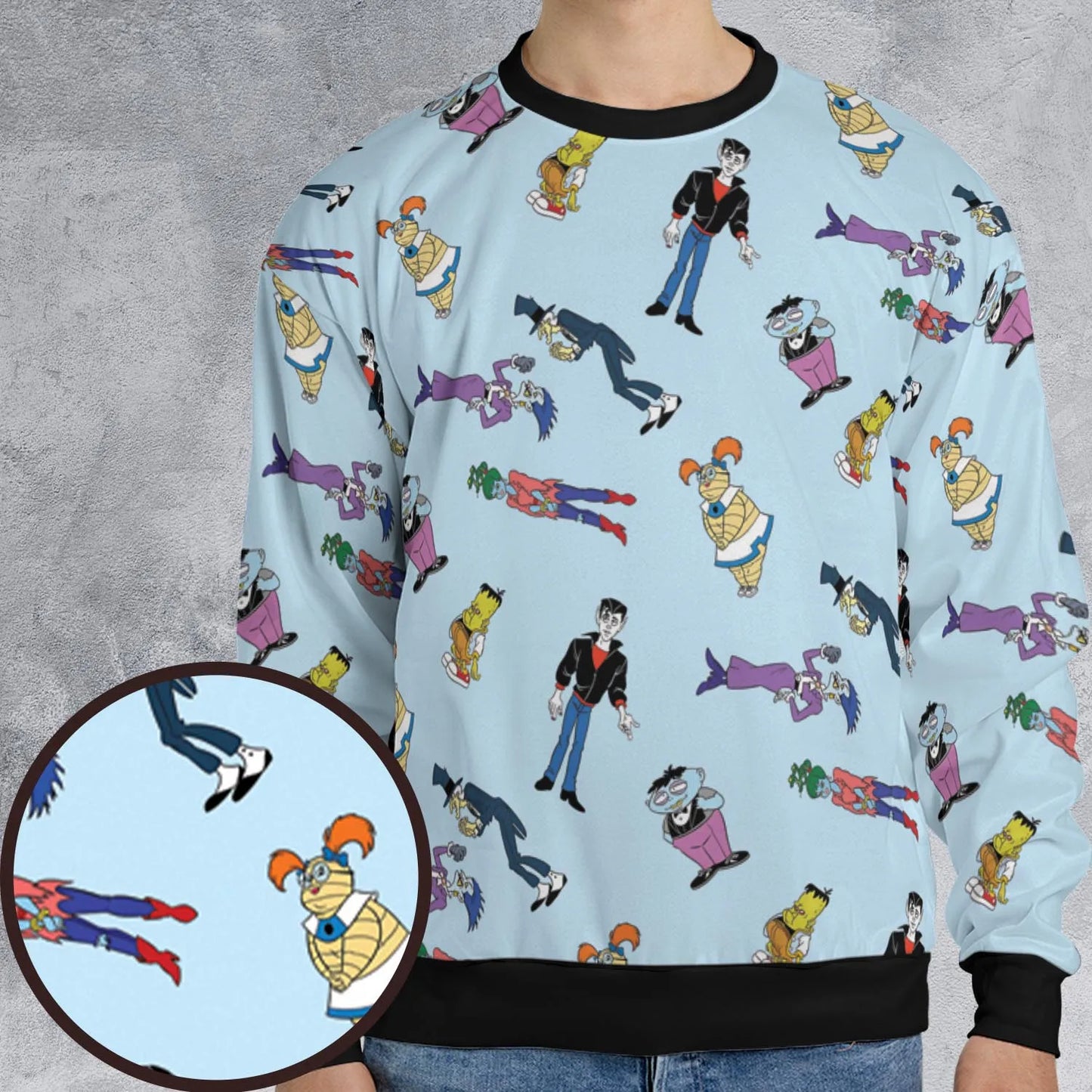 All-over Print Sweatshirt - YVLNRKC1