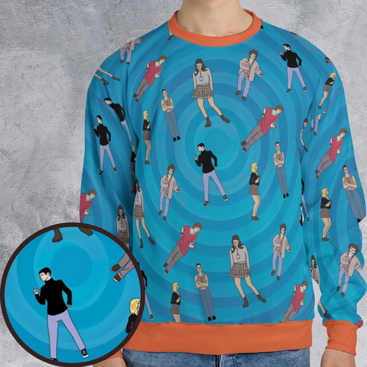 All-over Print Sweatshirt - ZRY8JWVW