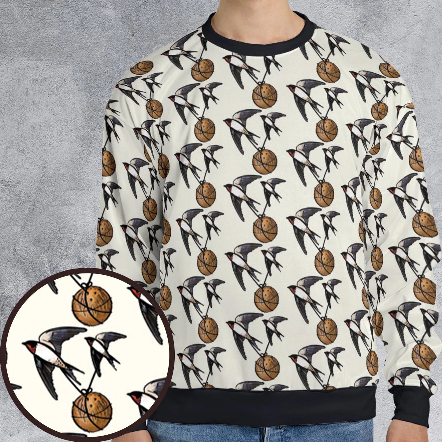 All-over Print Sweatshirt - 9855SFZ2
