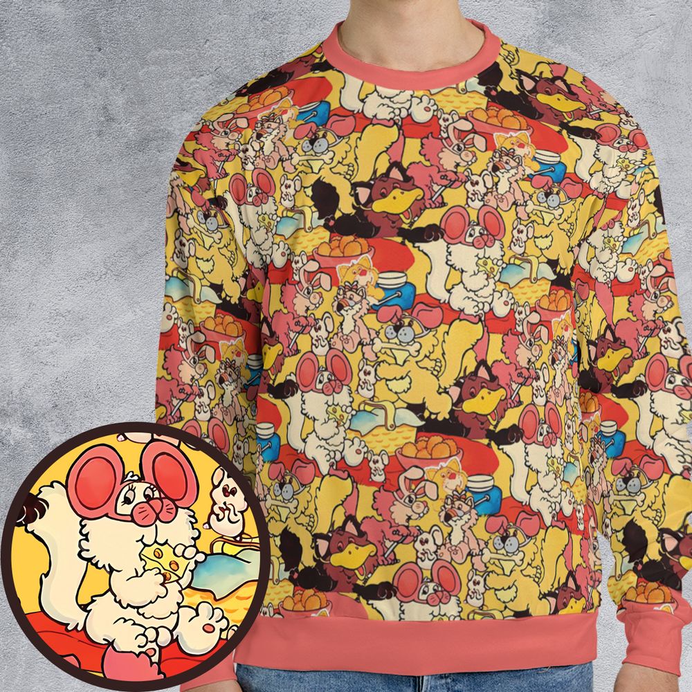 All-over Print Sweatshirt - T22GHH9Q -  - 1