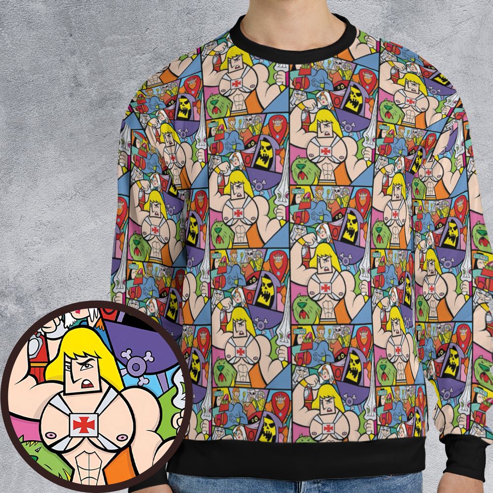 All-over Print Sweatshirt - CJKP35JL -  - 1
