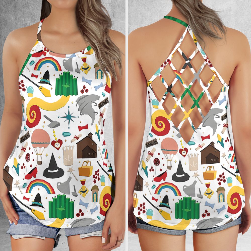 Criss Cross Tank Top - FN47Y8QE -  - 1