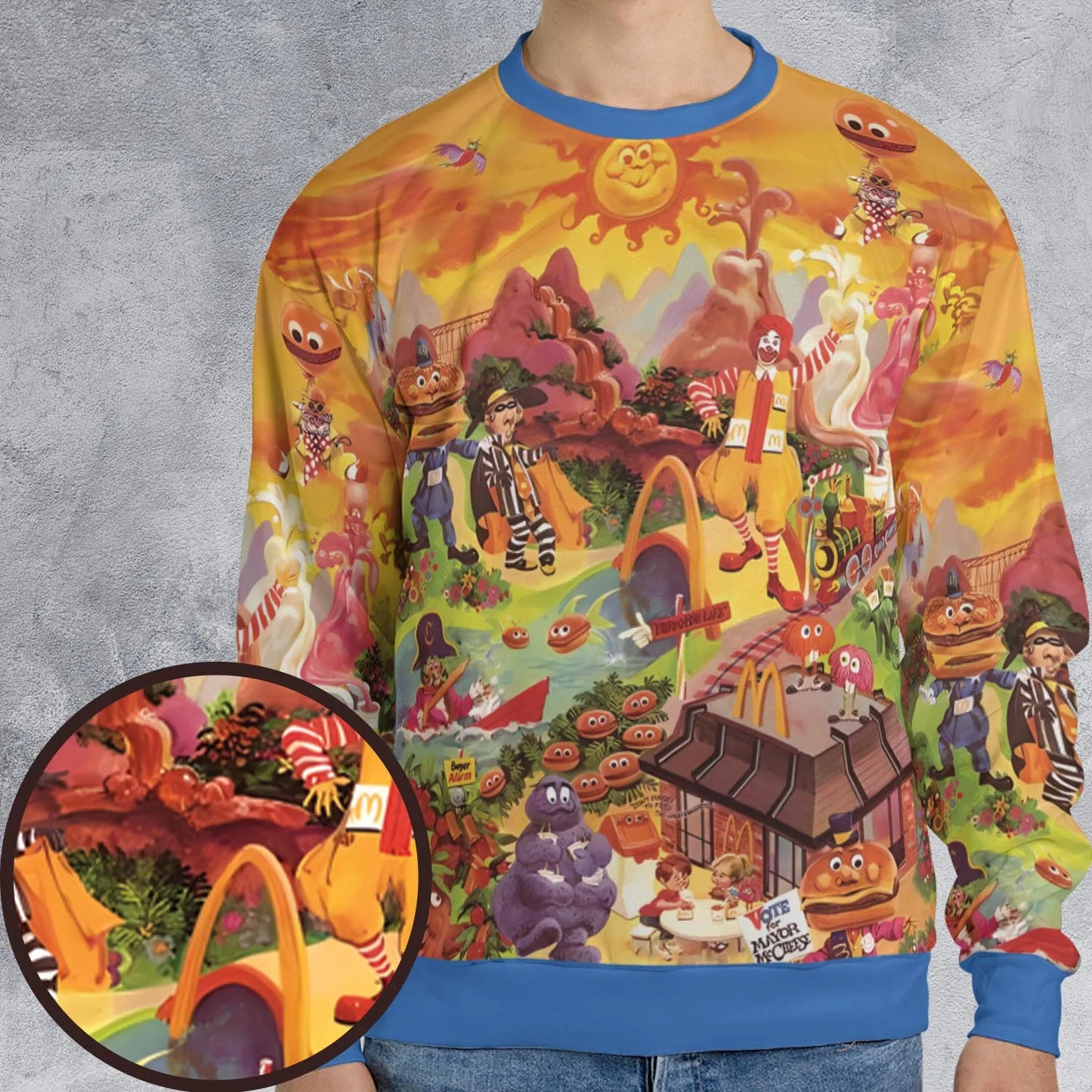 All-over Print Sweatshirt - SCJW5N4G