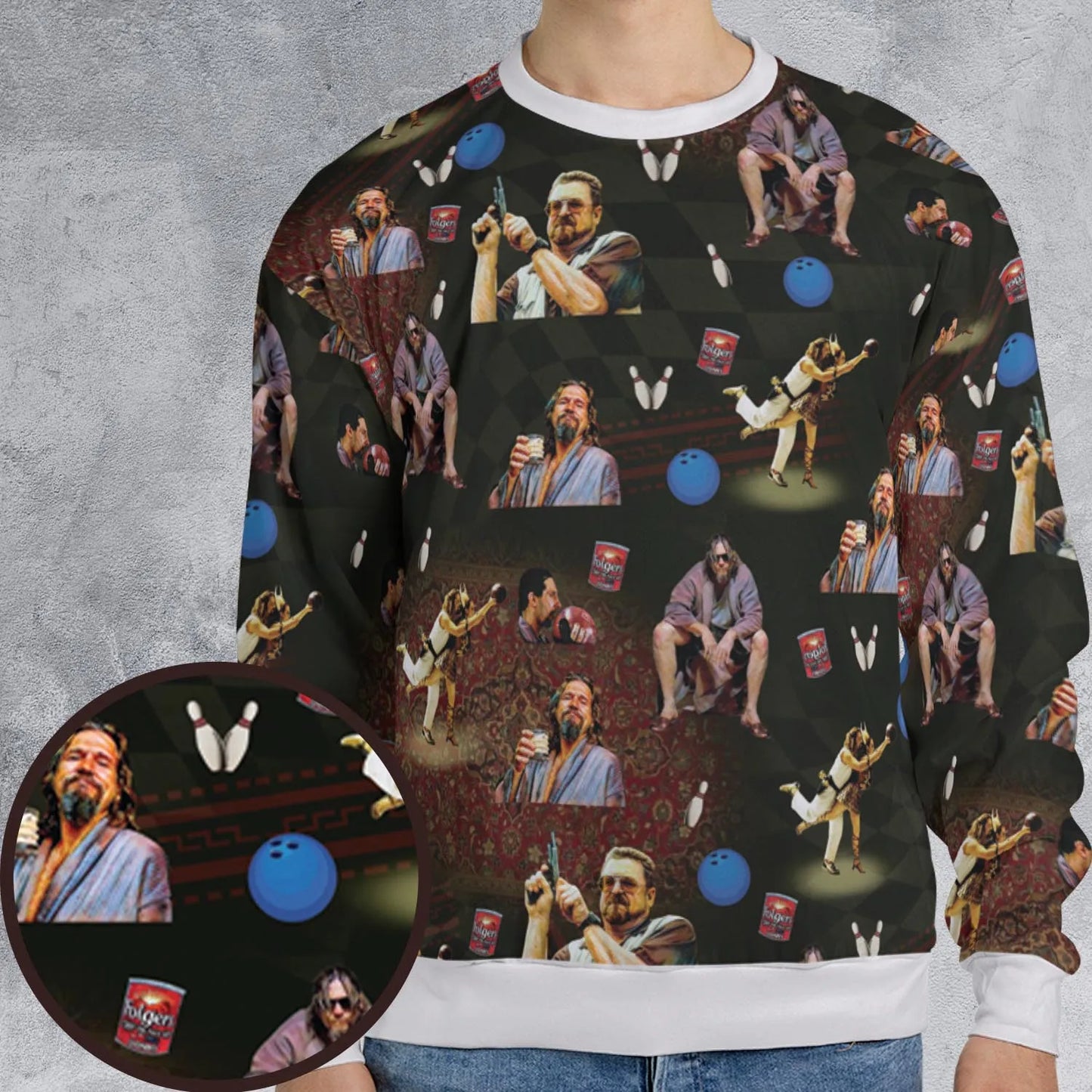 All-over Print Sweatshirt - 1NHEHGH6