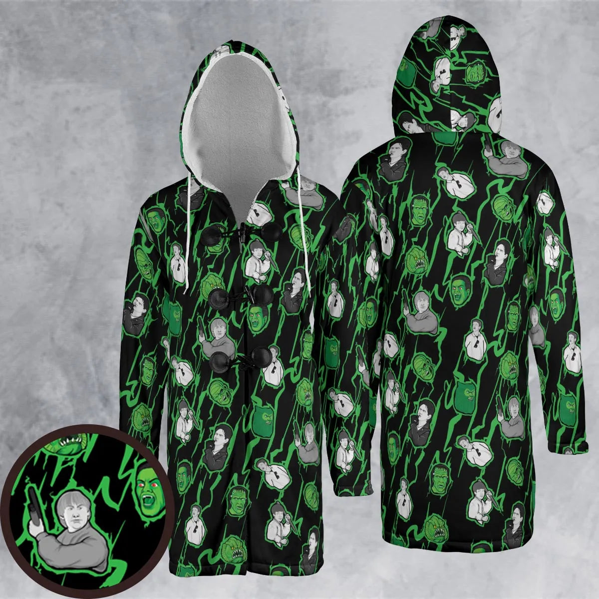Hooded Cloak Coat - PWN48QBX