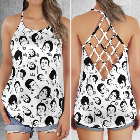 Criss Cross Tank Top - 6JHKB229 -  - 1