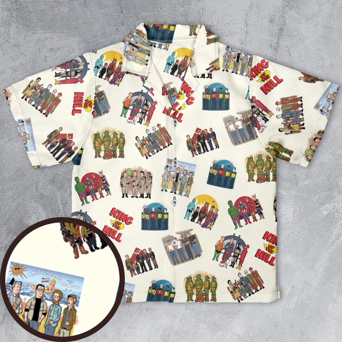 Youth Hawaiian Shirt - H4W3NNEL