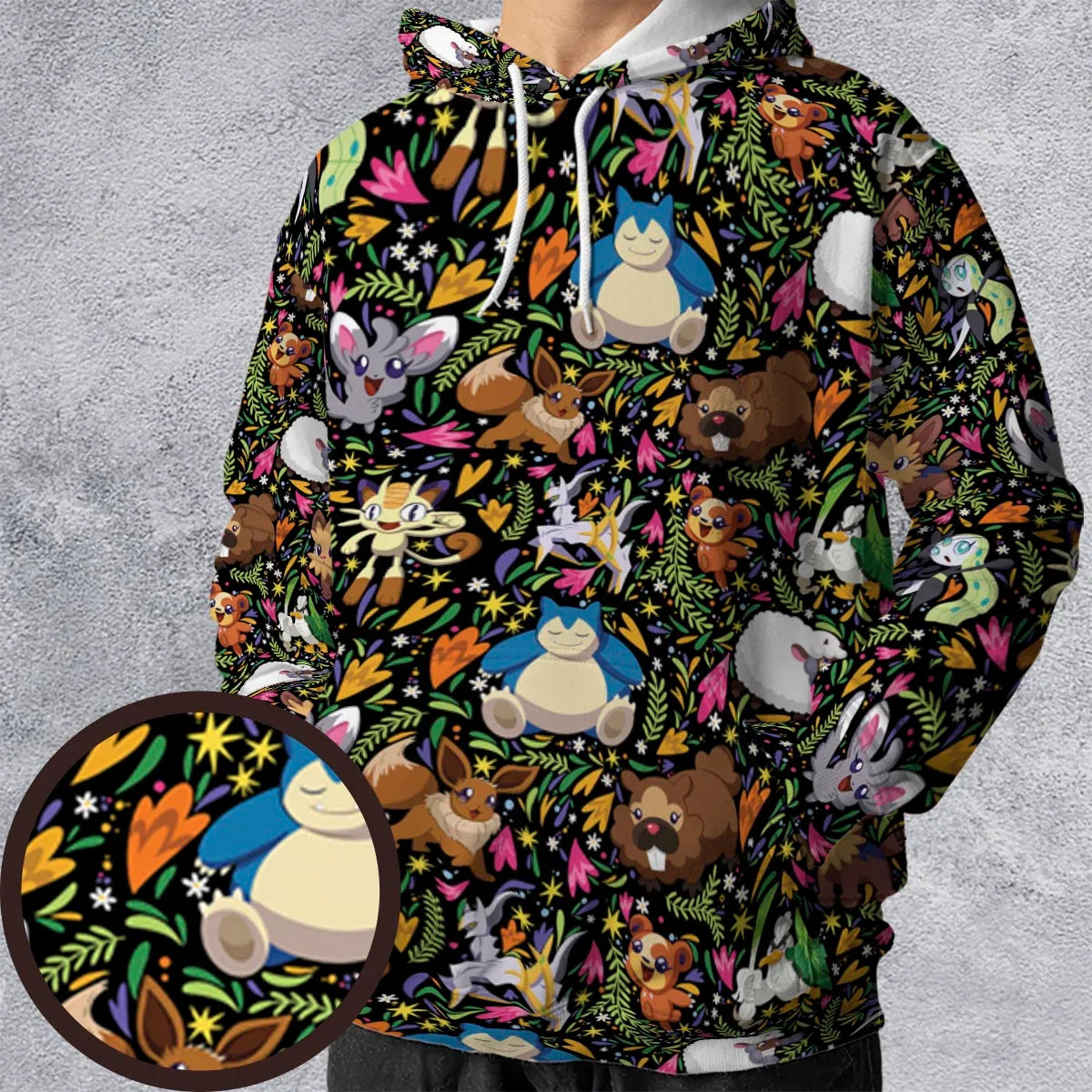 All-over Print Hoodie - TYTTDJB5
