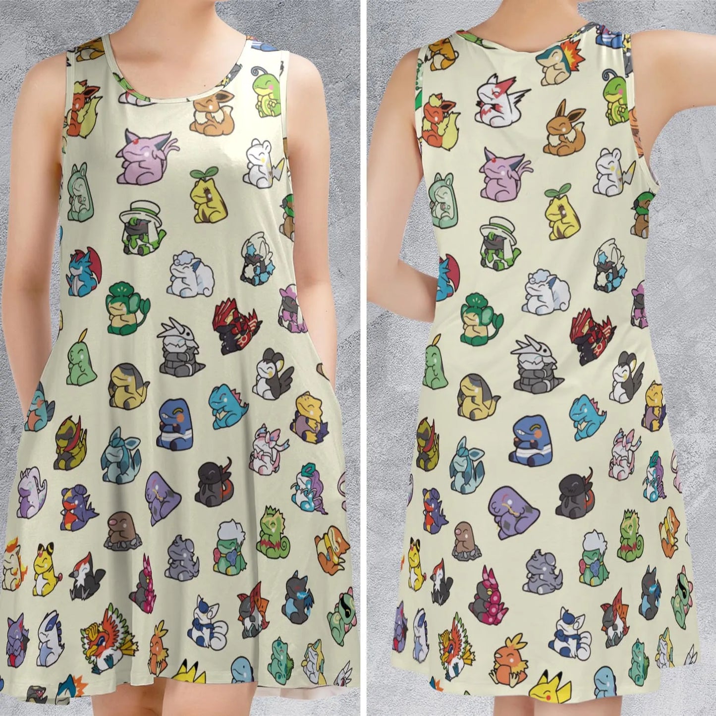 Sleeveless Dress - YGX61BJQ