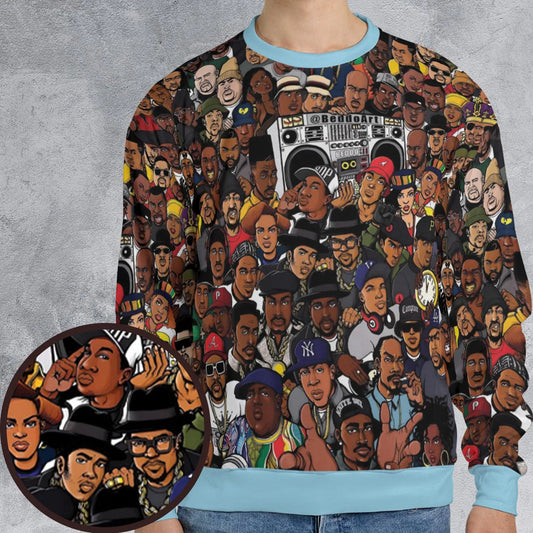 All-over Print Sweatshirt - FHDDDHAB