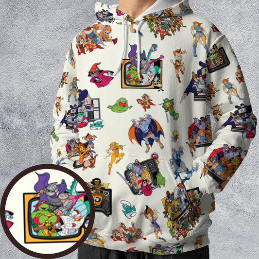 All-over Print Hoodie - T3T9A54B