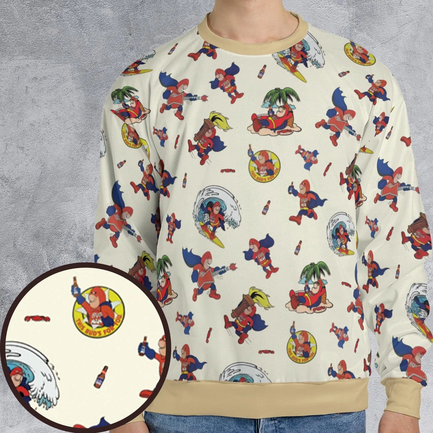 All-over Print Sweatshirt - QMGZM6SU