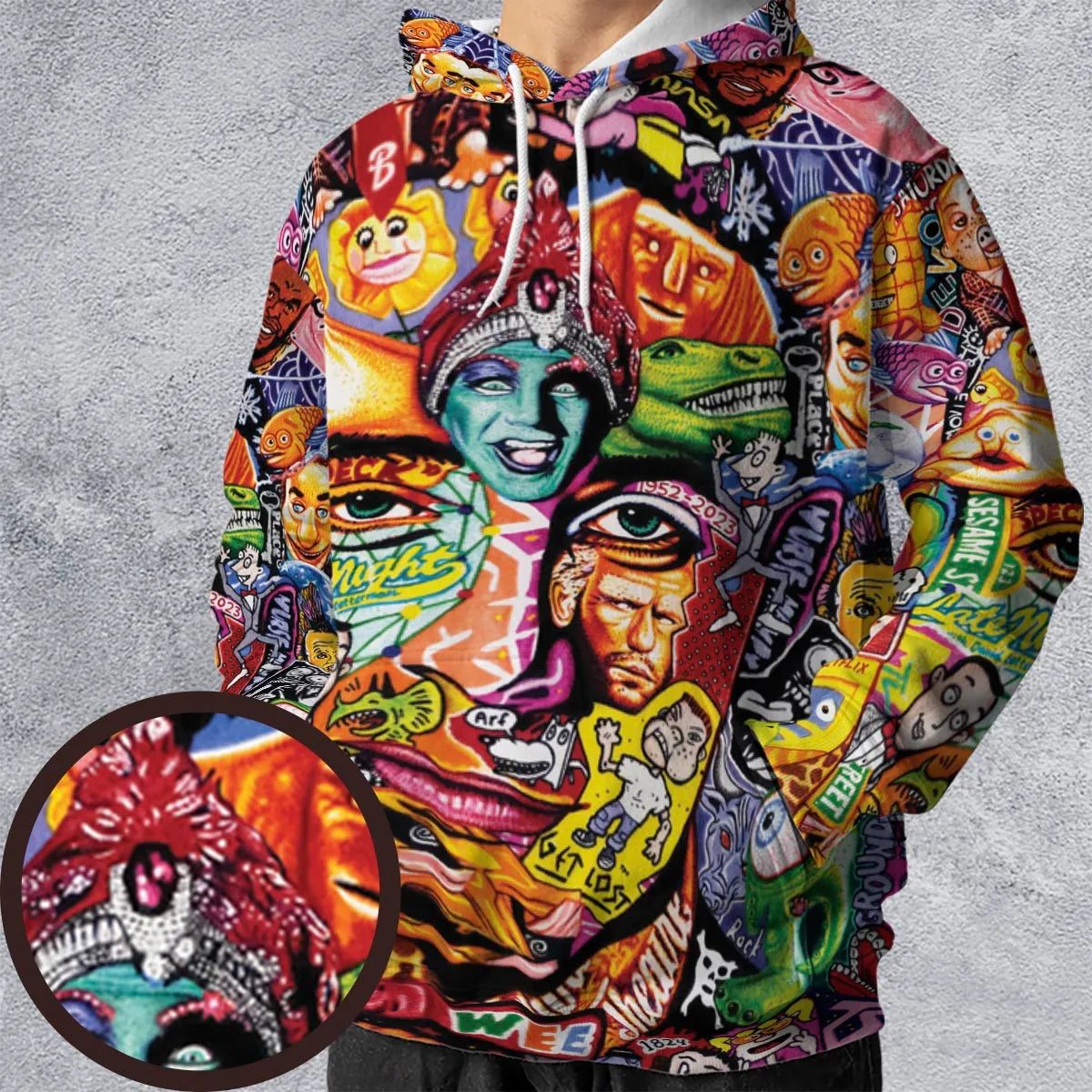 All-over Print Hoodie - EZEGAFHU