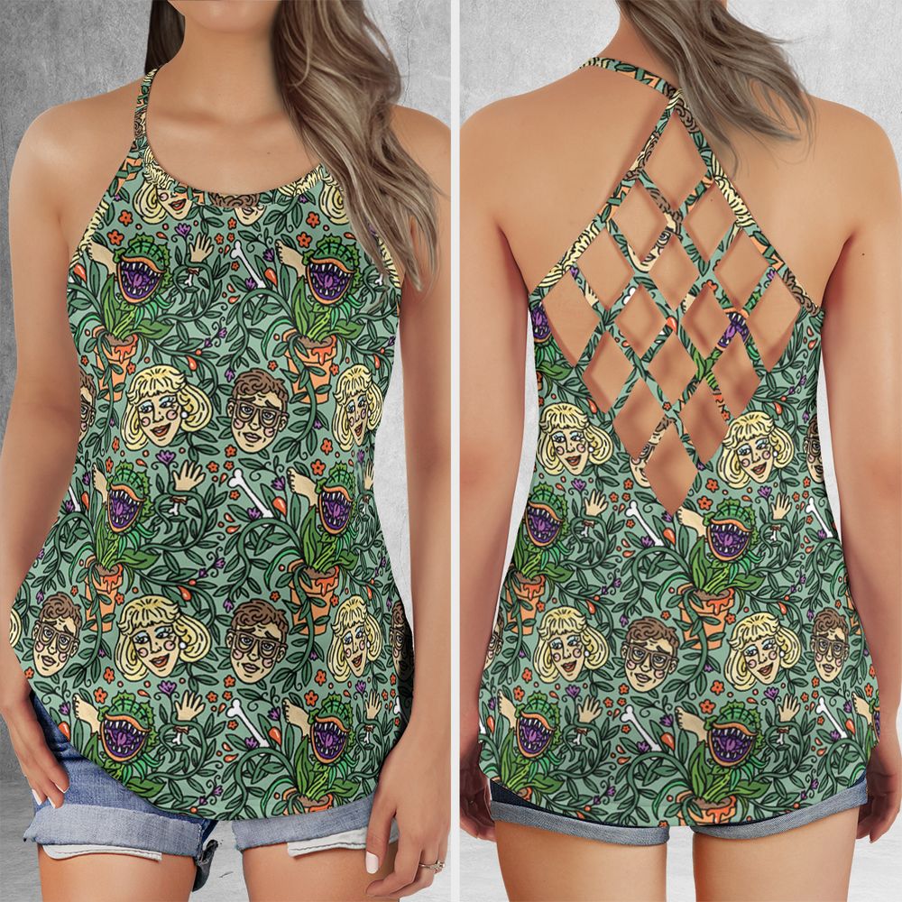 Criss Cross Tank Top - 659WWRT3 -  - 1
