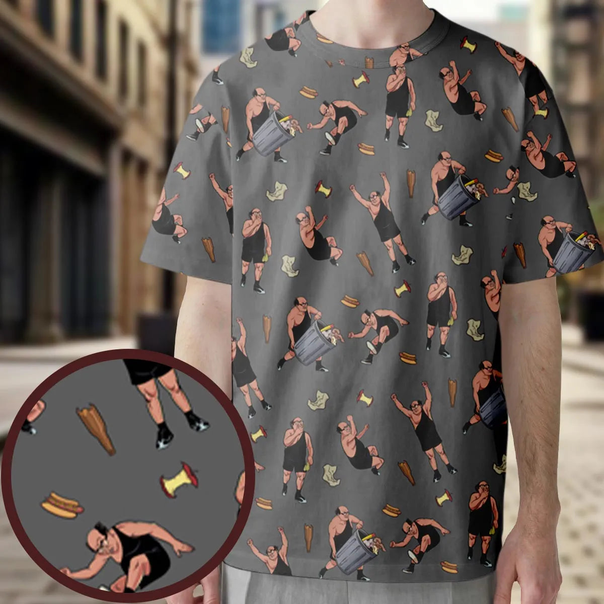 All-Over Print Unisex T-Shirt - D5SR9F8T