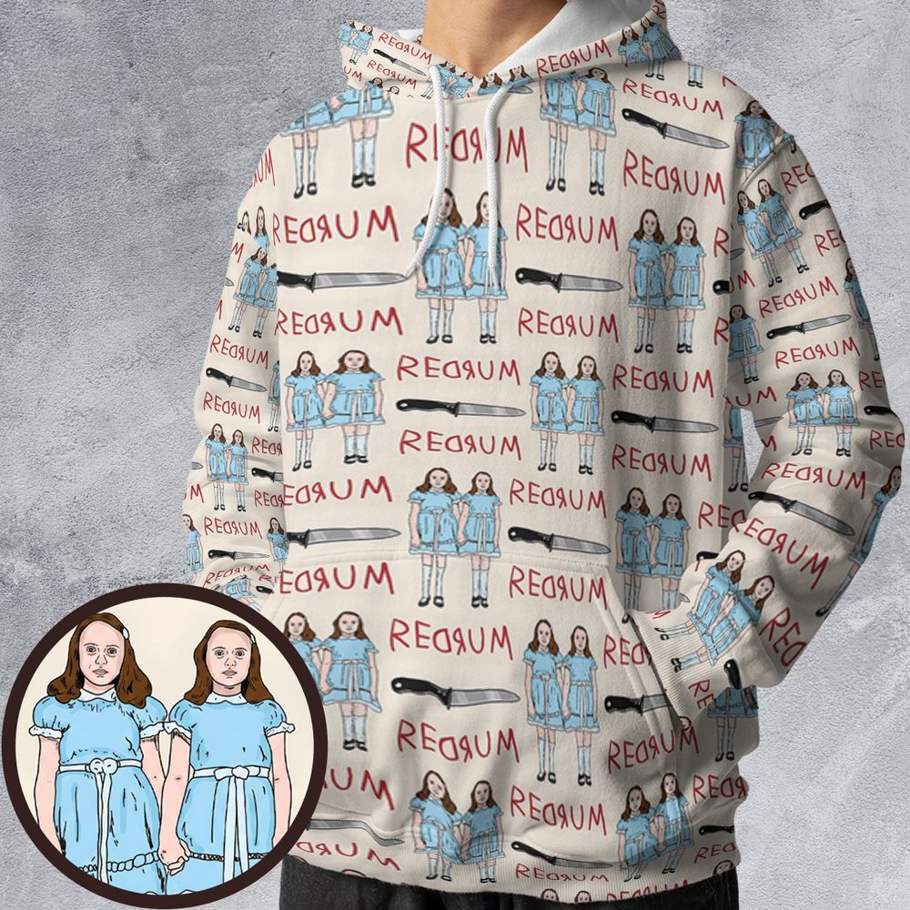 All-over Print Hoodie - F8TAVZEV -  - 1