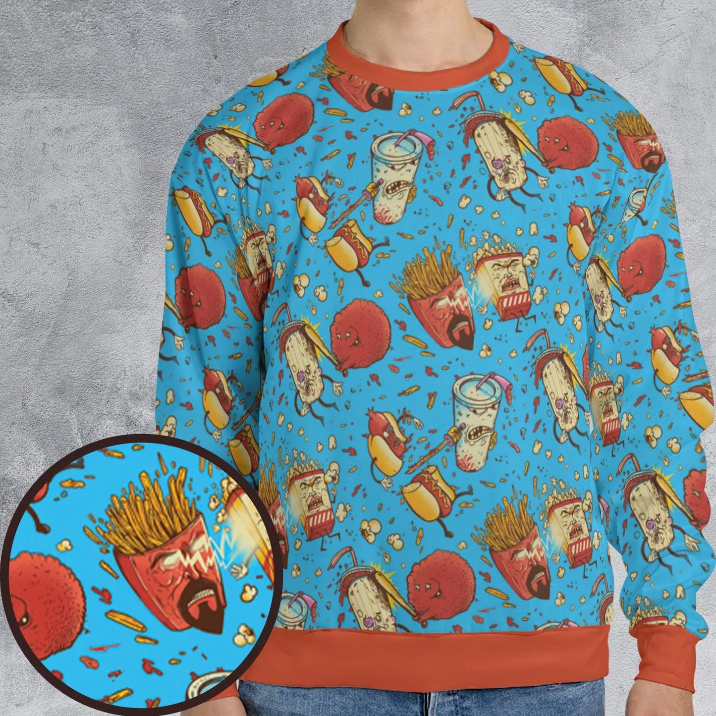 All-over Print Sweatshirt - UTLQMAYE