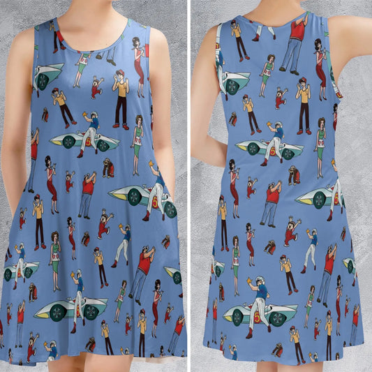 Sleeveless Dress - U9M7MGGB