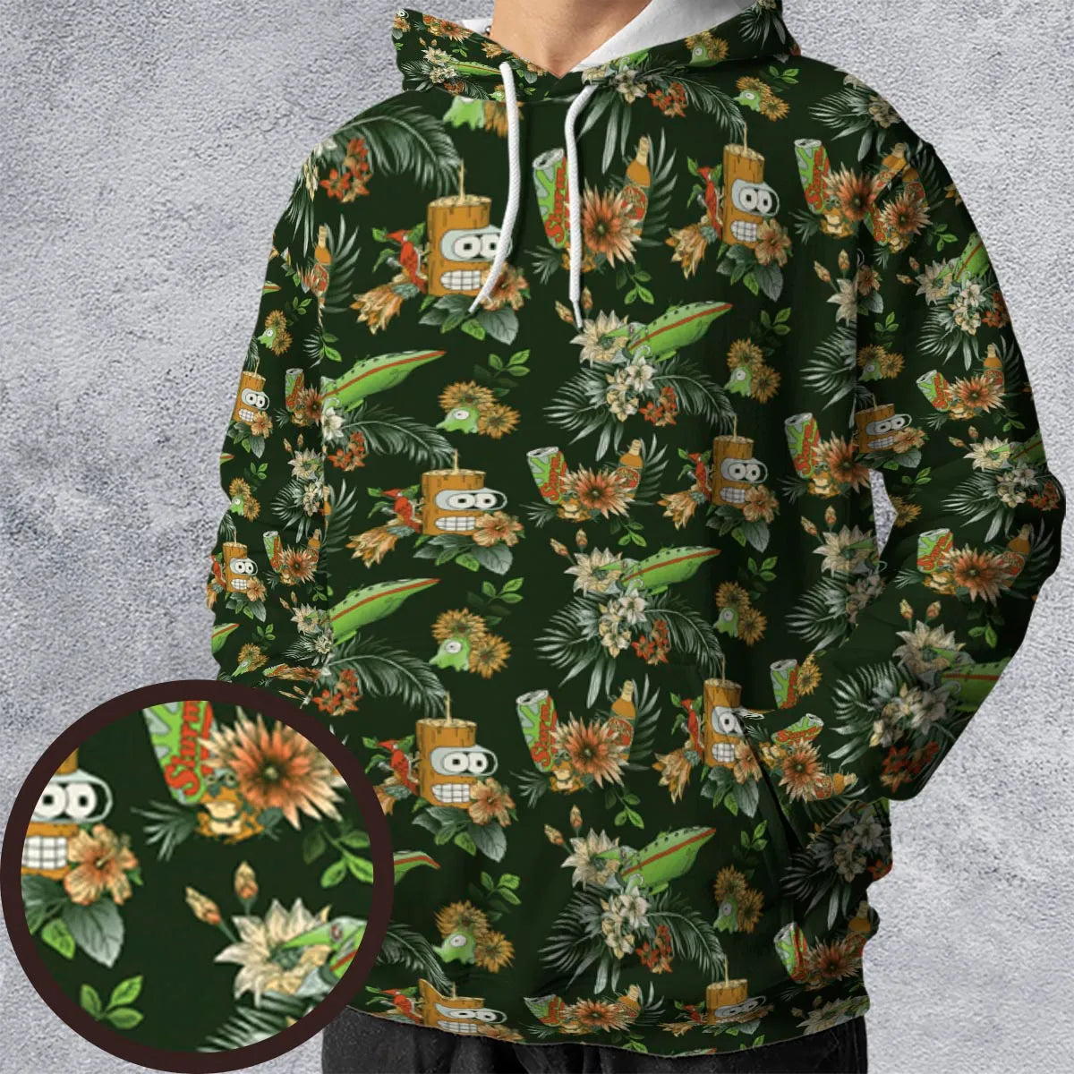 All-over Print Hoodie - 4X25W17K