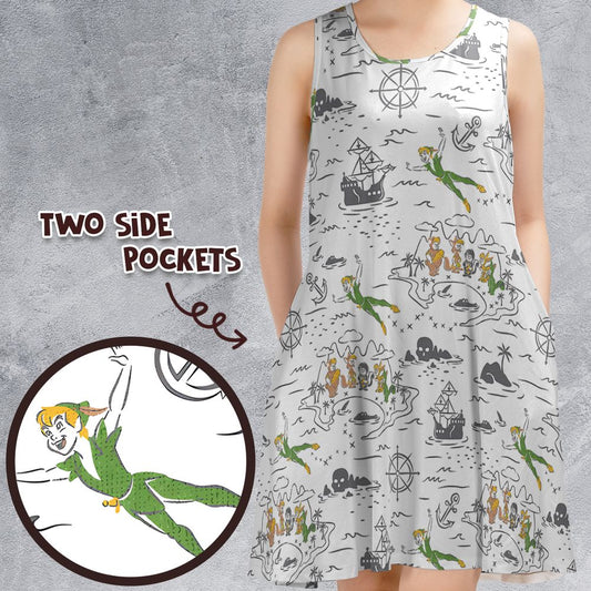 Sleeveless Dress - XHYHTDNW -  - 1