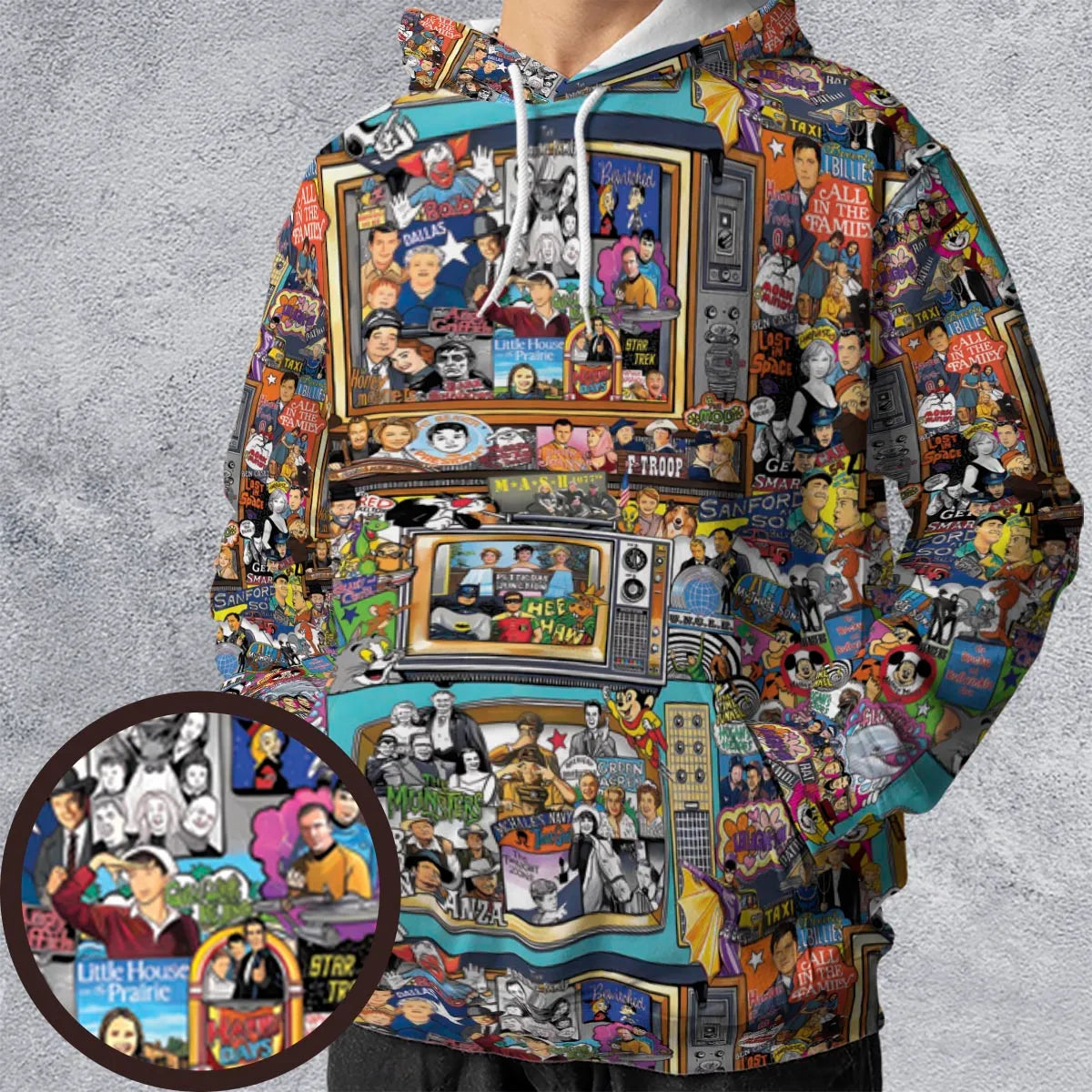 All-over Print Hoodie - ZUQ1BZFR
