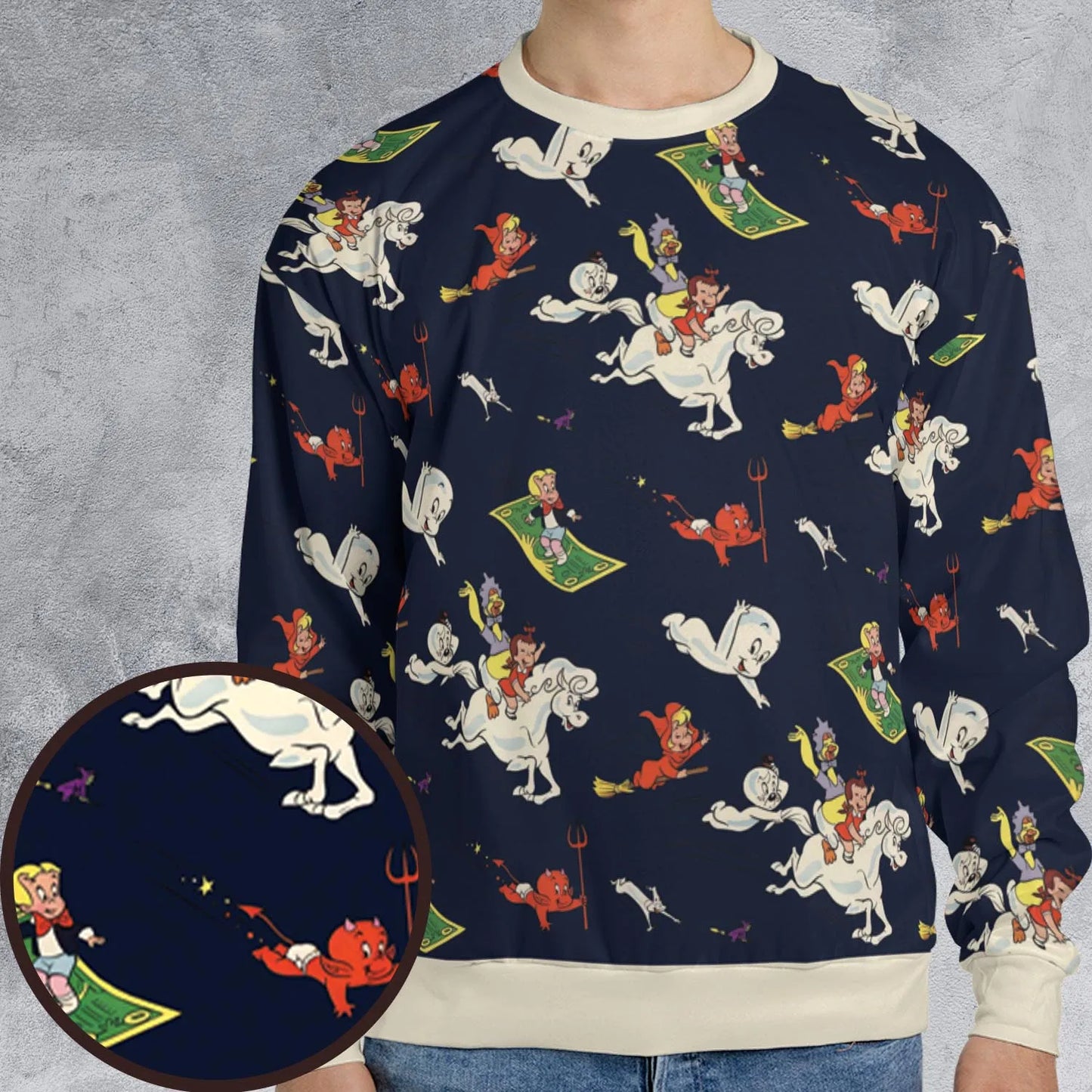 All-over Print Sweatshirt - NW8QRV62