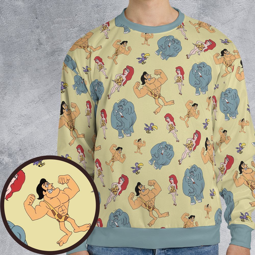 All-over Print Sweatshirt - ANG52HHN -  - 1