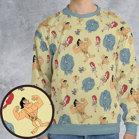 All-over Print Sweatshirt - ANG52HHN -  - 1