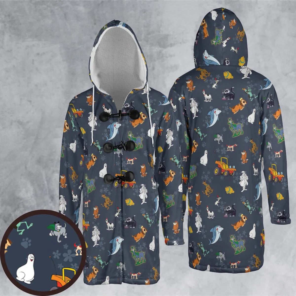 Hooded Cloak Coat - KYBEGBPQ