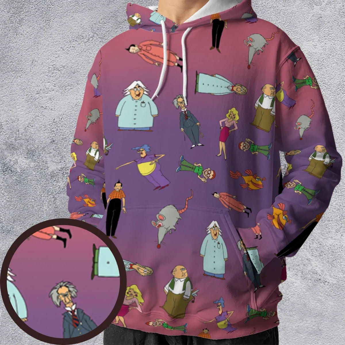 All-over Print Hoodie - 2LRP5Q2F